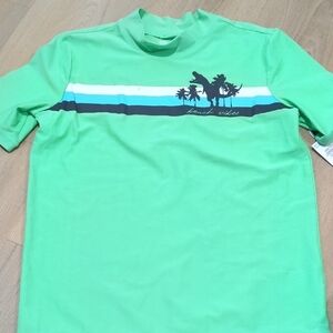 Green 'Beach Vibes'  Tee